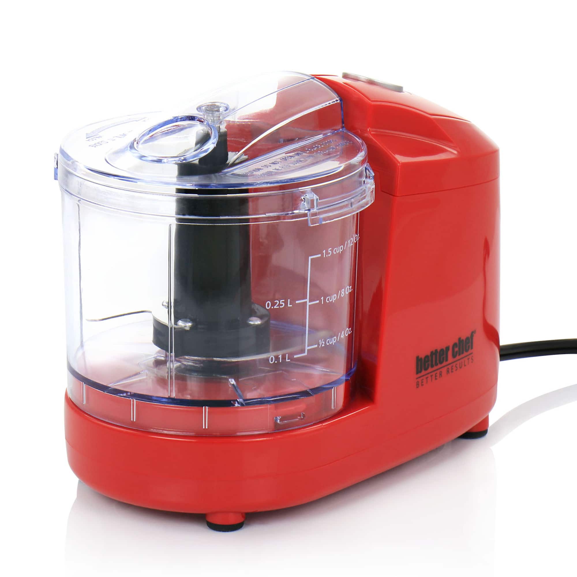 Better Chef Red Compact 12oz. Mini Chopper